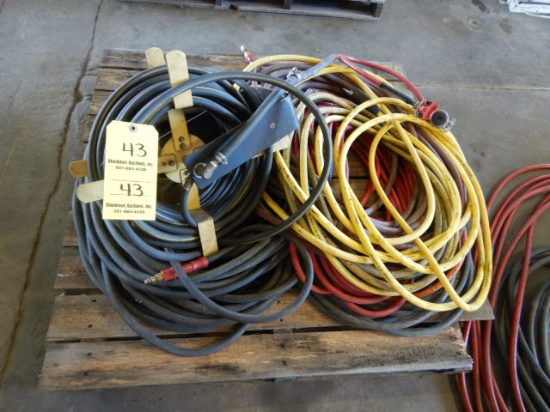 PALLET WITH AIR HOSE