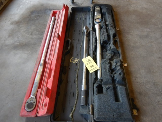 (3) LARGE TORQUE WRENCHES