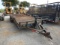 KEARNEY FLATBED TRAILER,  BUMPER PULL, 20' X 82