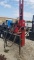 SHAVER HD-10 HYDRAULIC POST DRIVER,  SKID STEER Q/C PLATE, SELLER STATES HE