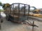 LANDSCAPE / TRASH TRAILER,  BUMPER PULL, 16' X 6', TANDEM AXLE, SPRING RIDE