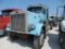 1976 PETERBILT TRUCK TRACTOR,  DAY CAB, CAT DIESEL, EATON 8-LL TRANSMISSION