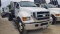 2007 FORD F-650 FLATBED DUMP TRUCK, 129,417+ mi,  DAY CAB, CAT C7 DIESEL, A