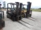 NISSAN WAREHOUSE MAST FORKLIFT, unreadable hrs,  LPG GAS, 4050# CAPACITY, N