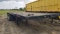 1992 DYNA WELD FLATBED TRAILER,  30', TANDEM AXLE, SPRING RIDE, 22.5 TIRES