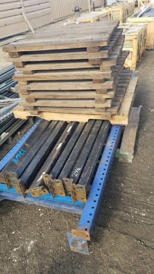 PALLET RACKS,  16' X 9'