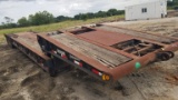 KAYLN SIEBERT LOWBOY,  50-TON, MECHANICAL FOLDING NECK, TRI-AXLE, NECK ROLL