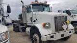 2001 PETERBILT 357 ROLLOFF TRUCK, 299,923+ mi,  DAY CAB, CAT C12 DIESEL, EA