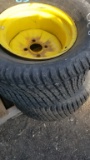 (2) LAWN MOWER TIRES