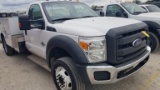 2012 FORD F-550 SERVICE TRUCK, 236,687+ mi,  REGULAR CAB, 2-WD, 6.7 LITRE P