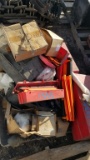 LOT OF ROAD SIDE TRAINGLES AND PARTS