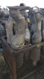 LOT OF ASSORTED TRUCK EXHAUST PARTS