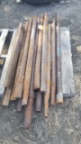 LOT OF STAKE / PIPE RACK INSERTS