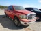 2007 DODGE 1500 TRUCK,  4 X 4, CREW CAB, V8 GAS, AUTOMATIC, PS, AC S# 1D7HU