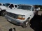 1996 FORD F-350 FLATBED TRUCK,  V8 GAS, AUTOMATIC, DUAL TIRE REAR AXLE, 12'