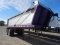 2013 HILBILT 24/26 FL-XPA END DUMP TRAILER,  TANDEM AXLE, AIR RIDE SUSPENSI