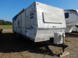 2002 DUTCHMAN TRAVEL TRAILER,  30', TANDEM AXLE, SINGLE TIRE, SLIDEOUT (DAM