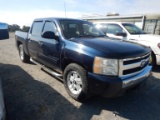 2007 CHEVROLET 1500 SILVERADO TRUCK, 218,000+ mi,  CREW CAB, 4 X 4, V8 GAS,