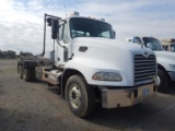 2003 MACK CX612 ROLLOFF TRUCK, 261,693+ mi,  MACK DIESEL, 10-SPEED, TWIN SC