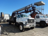 1994 CHEVROLET KODIAK LADDER BOOM TRUCK, 233,079 mi,  CAT DIESEL, 6 SPEED,