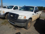 2007 FORD F150XL PICKUP TRUCK, 178k+ miles  V8 GAS, PS, AC S# 1FTRF12WX7KC5