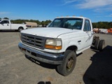 1993 FORD F SUPER DUTY PICKUP CAB & CHASSIS, n/a  7.3 TURBO DIESEL, 5 SPEED