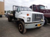 1995 GMC TOPKICK FLATBED DUMP TRUCK, 222,751+ mi,  366 V8 GAS, 5+2 SPEED, S