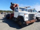 1989 INTERNATIONAL F1954-6X4 TRUCK TRACTOR, 65,042 unverified miles on mete