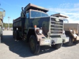 AM GENERAL M917 DUMP TRUCK, 55,646+ mi  6X6, DIESEL, 16 SPEED AUTOMATIC, PS