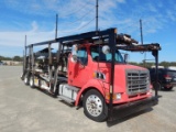 2007 STERLING CAR HAULER,  DAY CAB, MERCEDES DIESEL, 10 SPEED, TWIN SCREW,