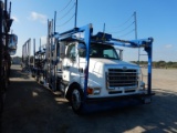 2007 STERLING CAR HAULING TRUCK TRACTOR, shows 19,004+ mi,  MERCEDES DIESEL