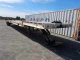 2001 LANDOLL 33 CONTAINER TRAILER,  40' DECK + 8' TOP DECK, SINGLE HYDRAULI