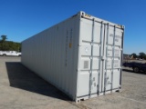 40' CONTAINER,  STEEL, 4 DOORS,