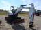 2013 BOBCAT E45 MINI EXCAVATOR, ~3,000+ hrs,  RUBBER TRACKS, HYD BLADE, NO