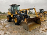 2010 JOHN DEERE 544K WHEEL LOADER,  CAB, AC, S# 1DW544KZCA0631171