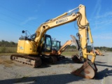 2018 KOBELCO SK140SR LC-5 EXCAVATOR, 2,636 hours,  CAB, AC, AUX HYDRAULICS,