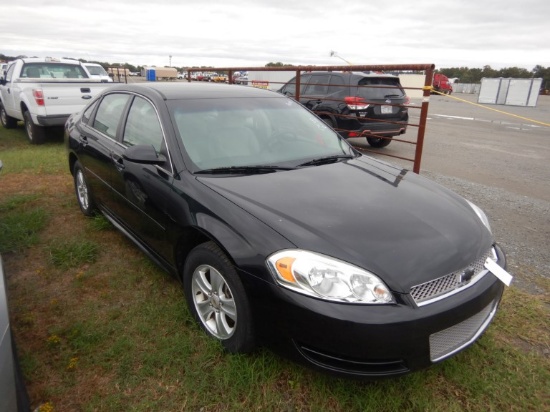 2014 CHEVROLET IMPALA SEDAN, 104k+ mi,  V6 GAS, AUTO, PS, AC, S# 2G1WA5E30E