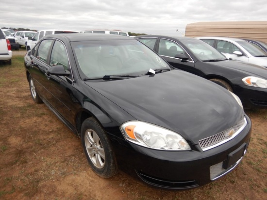 2013 CHEVROLET IMPALA SEDAN, 112k mi,  V6 GAS, AUTO, PS, AC, S# 2G1WF5E37D1