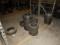 LOT OF TIRES,  SOLID, 18 X 8X 12-1/8, & MISCELLANEOUS