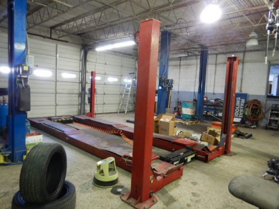 ROTARY SM0123 AUTO LIFT,  12000# CAPACITY, FOR ALIGNMENT WITH HUNTER R811 A