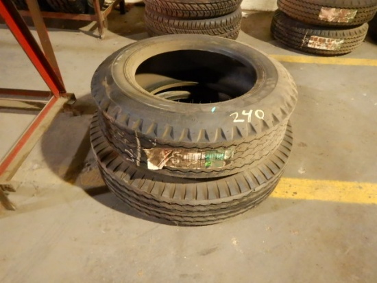 (1) 8.00 - 16.5 & (1) 7.50 - 16 TIRES