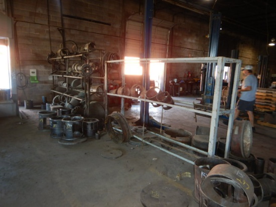 METAL RACKS, PRESS PLATES, PRESS BASES, PRESS CAGES  & MISCELLANEOUS