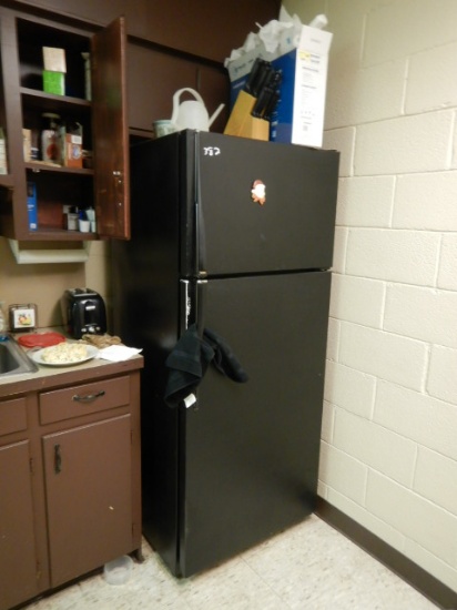 TABLE, MICROWAVE, FRIDGE,  & MISCELLANEOUS