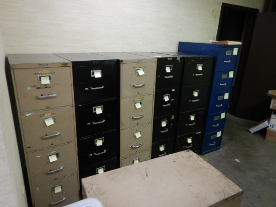 (14) FILE CABINETS