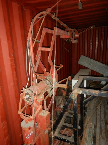 ANTIQUE FULL TIRE TURNING SEPARATING MACHINE