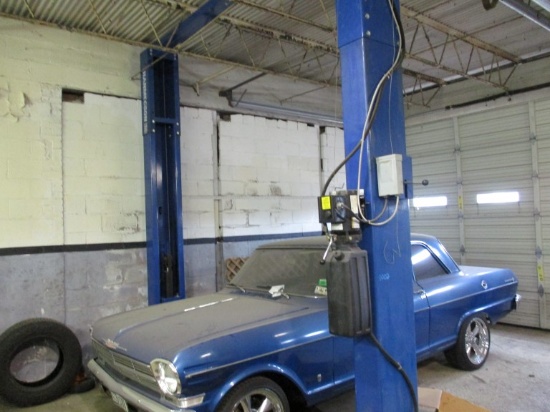 HANMECSON PRO-V10 VEHICLE LIFT,  2-POST, 10000# CAPACITY