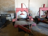 THEUBER MOBILE TIRE PRESSES,  TANDEM AXLE, SINGLE TIRE, GAS POWERED HYDRAULIC