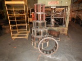 (7) PRESS CAGES,  VARIOUS SIZES