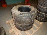 (2) 28 X 12.5 - 15/9.75 SOLID TIRES