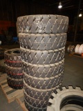 (8) 7.50 - 16/5.5 SOLID TIRES